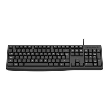 Teclado Nextep Alambrico Resistente a Salpicaduras USB