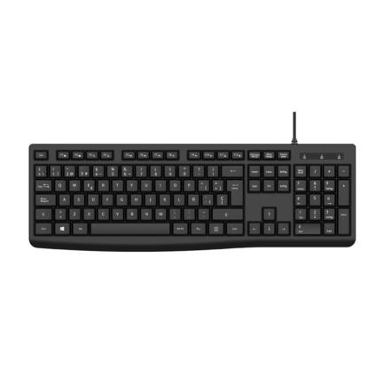 Teclado Nextep Alambrico Resistente a Salpicaduras USB 4