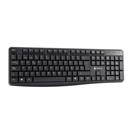 Teclado Inalambrico Nextep Resistente a Salpicaduras