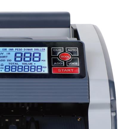 Contadora de Billetes Nextep con Detector UV y Magnetico 2
