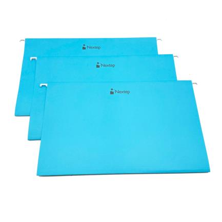 Folder Colgante Nextep Economico Oficio Color Azul c/25 4