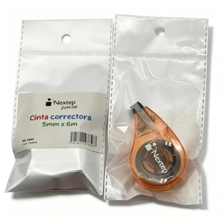 Cinta Correctora Nextep Junior 6m x 5mm c/12 Piezas 3