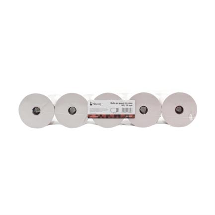 Rollo de Papel Nextep Termico 80X76 MM C/5