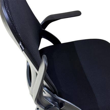 Silla de Visitas Nextep con Descansabrazos Ajustables de Tela/Malla 4