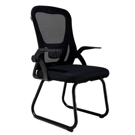 Silla de Visitas Nextep con Descansabrazos Ajustables de Tela/Malla 5