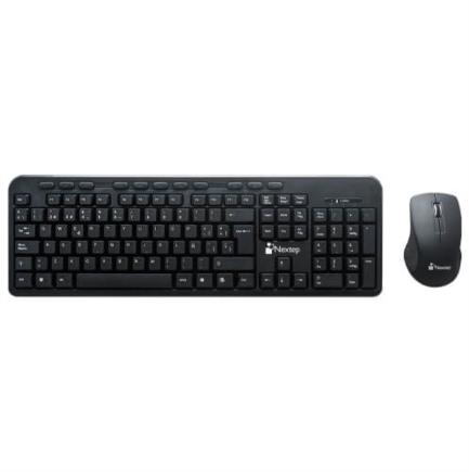 Teclado y Mouse Nextep Inalámbrico USB