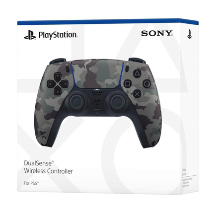 Control PS5 Sony Original Mando Gray Camuflaje