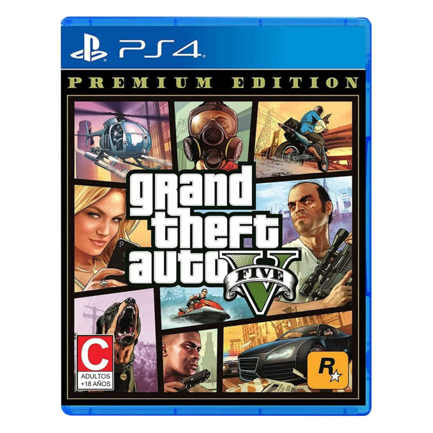 Videojuego PS GRAND THEFT AUTO V PREMIUM EDITION - LATAM PS4