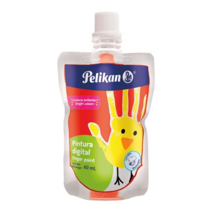 Pintura pelikan digital flexible roja 60ml