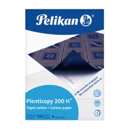 Papel Carbón Pelikan Plenticopy 200 H Carta Azul 100 Hojas