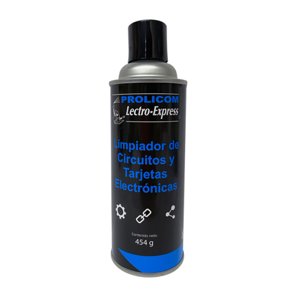 LIMPIADOR LECTRO PROLICOM CIRCUITOS 454 GMS ANTIESTATICO