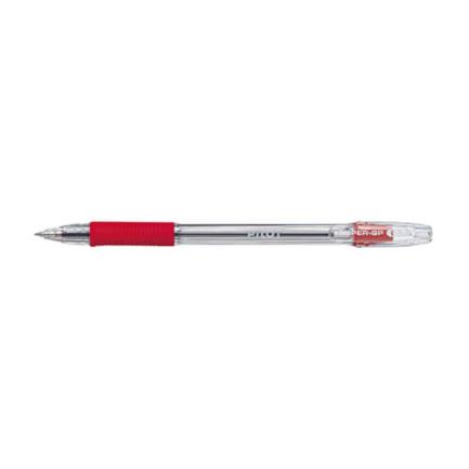 Boligrafo pilot super gp aceite fino 0.7 rojo c/12