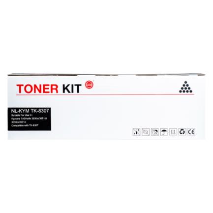 Tóner print-rite tk-8307 nv9 25k color negro