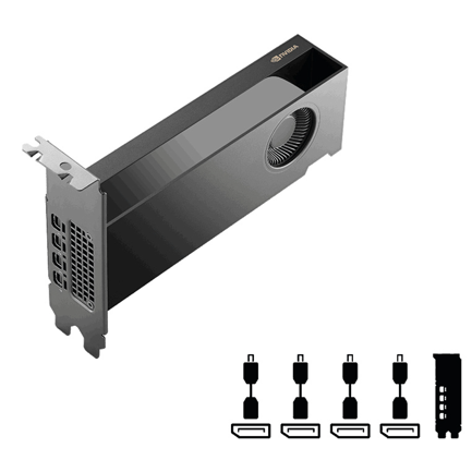 Tarjeta de Video PNY NVIDIA RTX PRO 2000 Blackwell 16GB 128-bit GDDR7 PCI Express x8 5.0 2