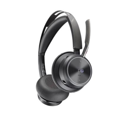 Poly Auriculares USB-A Voyager Focus 2 con Certificación de Microsoft Teams 2