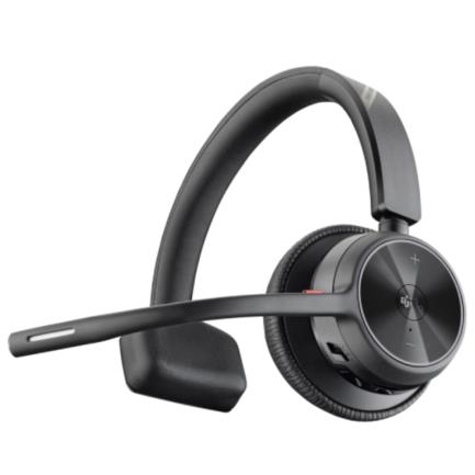 Auriculares Poly Voyager 4310 con certificacion de MicrosoftTeams + Adaptador BT700 + Soporte de carga 3