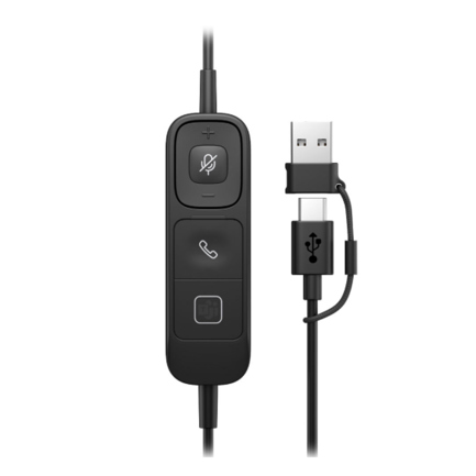 Auriculares Poly monoaurales con cable USB HP Mission 415