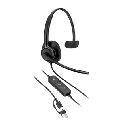 Auriculares Poly monoaurales con cable USB HP Mission 415 7