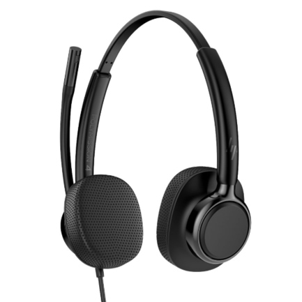 Auriculares Poly estéreo con cable USB HP Mission 425 4