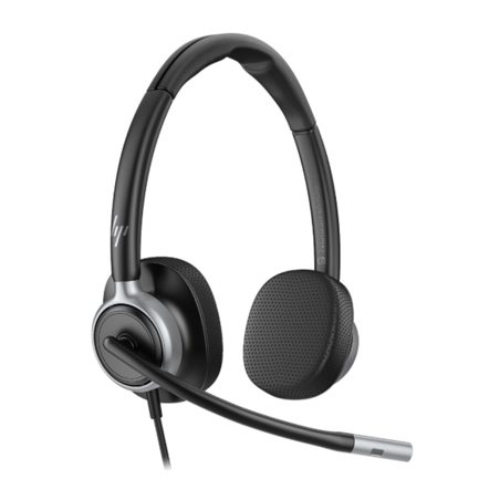 Auriculares Poly estéreo con cable USB HP Mission 625