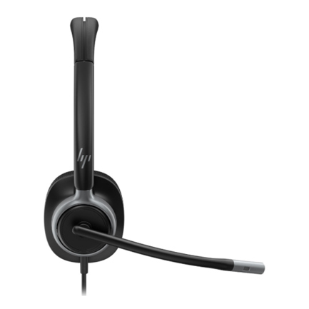 Auriculares Poly estéreo con cable USB HP Mission 625 5