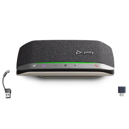 Altavoz Poly Sync 20+M Bluetooth Alambrico/Inalambrico con adaptador USB-C/A