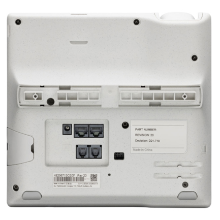 Telefono Poly Edge E450 IP Phone and PoE-enabled 4