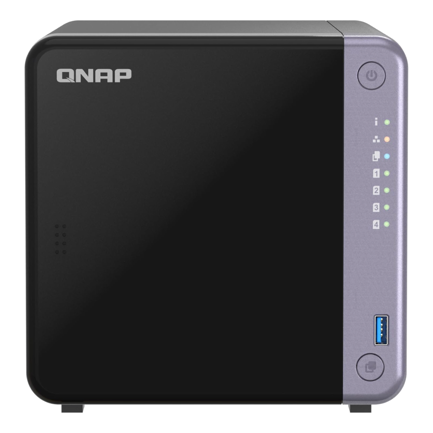 Unidad NAS QNAP TS-432X-4G-US de 4 bahías 4 GB DDR4 RAM sin Disco