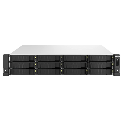 Unidad NAS QNAP TS-h1887XU de 18 bahías RACK 2U Intel Xeon 2x10GbE 32GB RAM Fuente Redundante NO INCLUYE DISCOS
