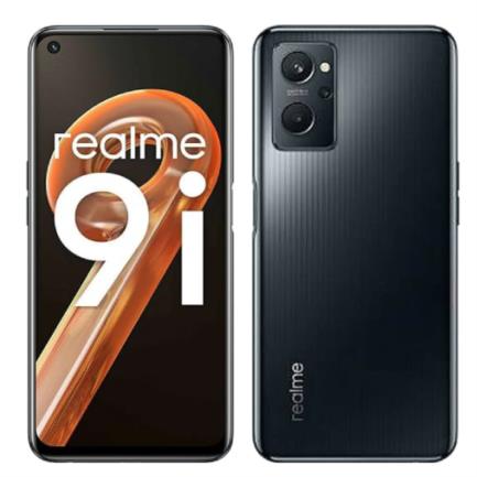 Smartphone Realme 9i 6.6" Snapdragon 128GB/6GB Cámara 50MP+2MP+2MP/16MP Android 11 Color Negro