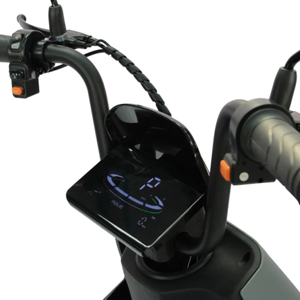 Motobici Electrica Roue Velom Gris 3
