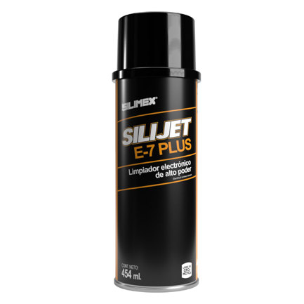 LIMPIADOR EN AEROSOL PARA COMPONENTES SILIMEX SILI JET E-7 PLUS 454ML
