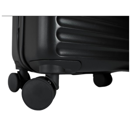 Maleta Rigida Swissmobility 20 Carry On 8 ruedas ABS candado de seguridad cierre interno cintas de sujeción negro 3