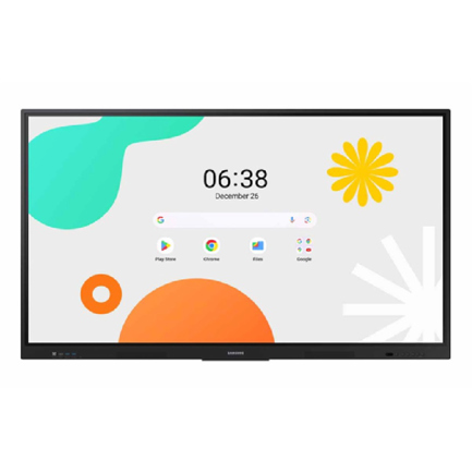 Pantalla Samsung 85" Interactiva E Board WAF Touch Android OS 14 UHD Resolución 3840x2160 350 Nits