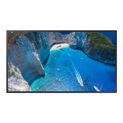 Pantalla Samsung OM75A Semi-Outdoor de 75" Edge LED 4K 3840 × 2160 4000 nits operación 24/7 contraste 1200:1