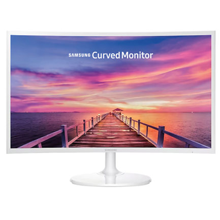 Monitor Samsung LED LC27F391FHNXZA 27" Mainstream FHD Panel VA Curvo Resolución 1920x1080 HDMI/VGA