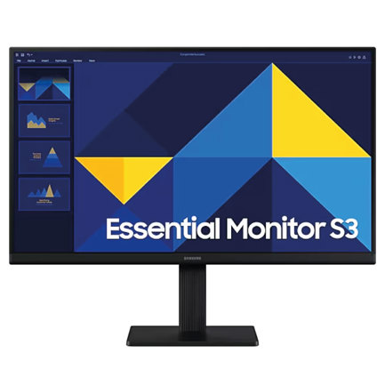 Monitor Samsung Essential S3 S30GD 22" IPS FHD 1920x1080 100Hz Plano HDMI/VGA VESA 100