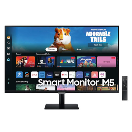 Monitor Smart Samsung 27 in Smart FHD 1920X1080 60HZ VA PLANO HDR10 4MS VESA100 M5