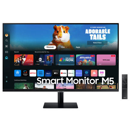 Monitor Samsung 32" Smart FHD 1920X1080 60HZ VA PLANO HDR10 4MS VESA100 M5 5
