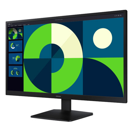 Monitor Samsung 24" Essential S3 S31D FHD Panel VA Resolución 1920 x 1080 Plano HDMI/D-Sub 2