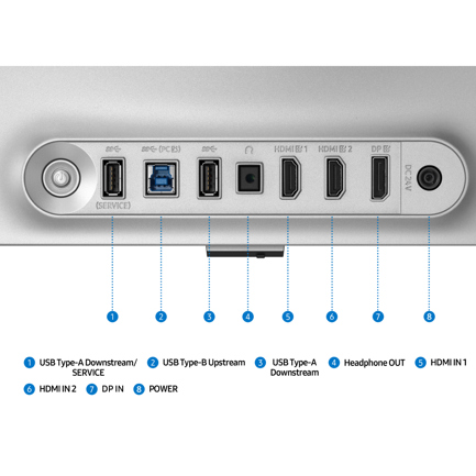 Monitor Samsung Gaming Odyssey 27" 4K OLED 3840x2160 240HZ Plano RGB 0.03MS G8 Gris 2