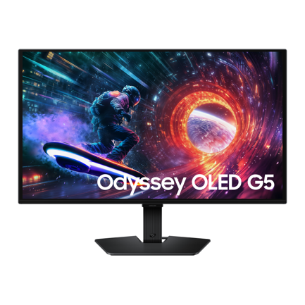 Monitor Samsung Gamer Odyssey G5 27" OLED 2560x1440 180HZ G-Sync FreeSync 144Hz HDMI DisplayPort Negro 2