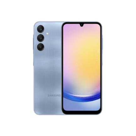 Smartphone Samsung A25 5G 6.5" Octacore 128GB/6GB Cámara 50MP+8MP+2MP/13MP Android 14 Importado Color Azul