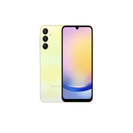 Smartphone Samsung A25 5G 6.5" Octacore 256GB/8GB Cámara 50MP+8MP+2MP/13MP Android 14 Importado Color Amarillo