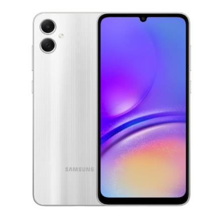 Smartphone Samsung A05 6.7" Octacore 128GB/4GB Cámara 50MP+2MP/8MP Android 13 LTE Importado Color Plata