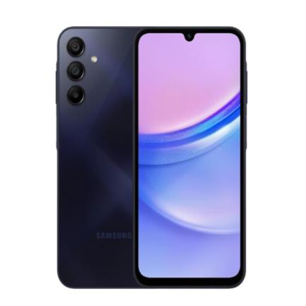 Smartphone Samsung A15 6.5" Octacore 128GB/6GB Cámara 50MP+5MP+2MP/13MP LTE Importado Android 14 Color Negro