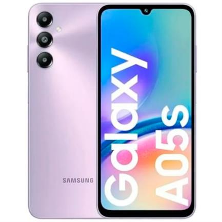 Smartphone Samsung A05s 6.7" Octacore 128GB/4GB Cámara 50MP+2MP+2MP/13MP Android 13 Color Violeta Importado