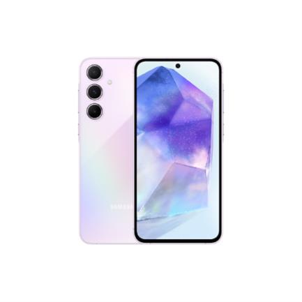 Smartphone Samsung Galaxy A55 5G 6.6" 128GB/8GB Cámara 50MP+12MP+5MP/32MP Octa-Core Android Color Violeta Importado