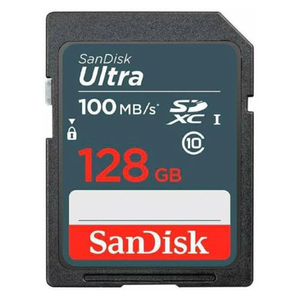 Memoria SD SDXC Sandisk 128GB Ultra UHS-I C10 2
