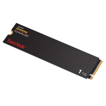 Unidad de Estado Solido SSD Interno Sandisk Extreme 1TB M.2 2280 NVME PCIE GEN4 LECT.5150MBS ESCRIT.4900MBS